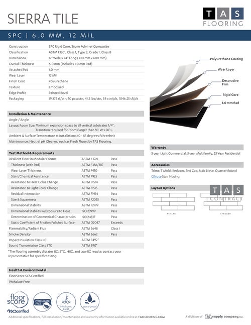 Sierra Tile Collection thumbnail